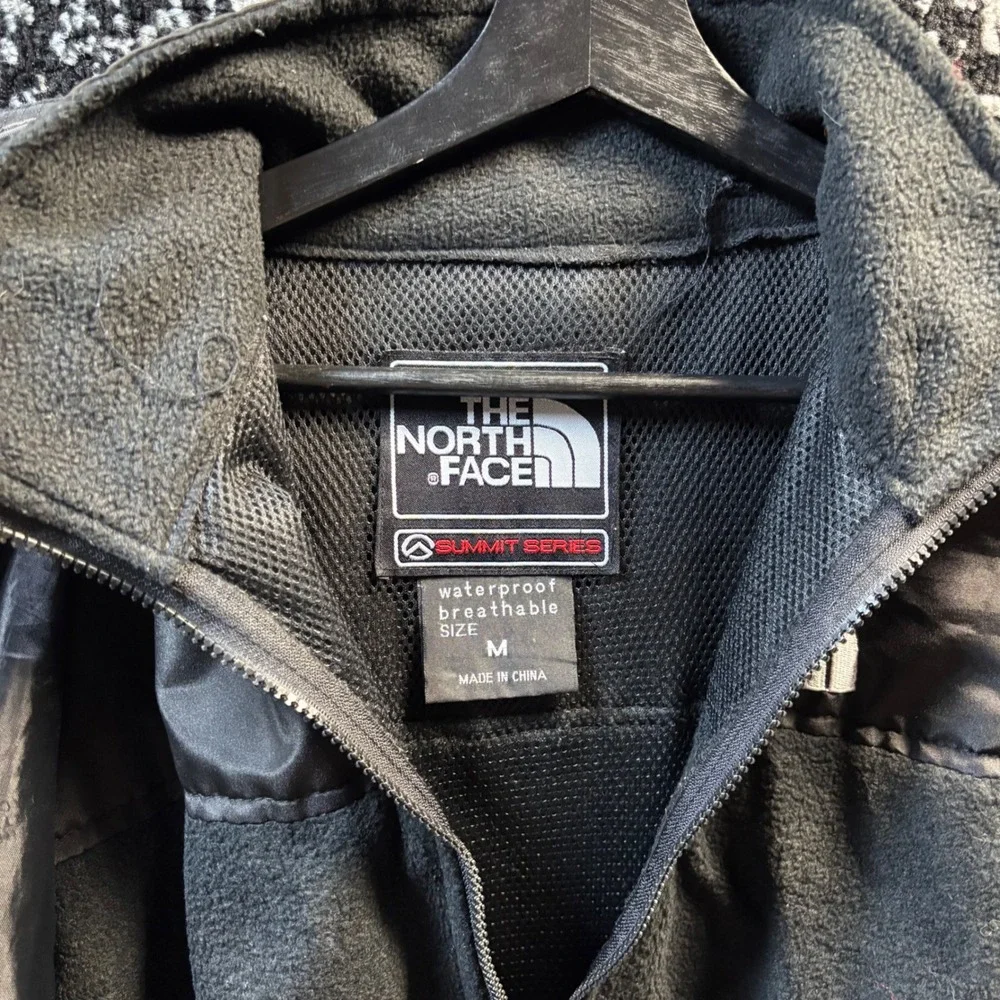 The North Face Summit Series Gore-Tex XCR Jacket Mens Medium Black 3-in-1 Parka - Picture 6 of 9